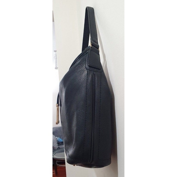 ISAAC MIZRAHI LEATHER HOBO BAG - Picture 6 of 16